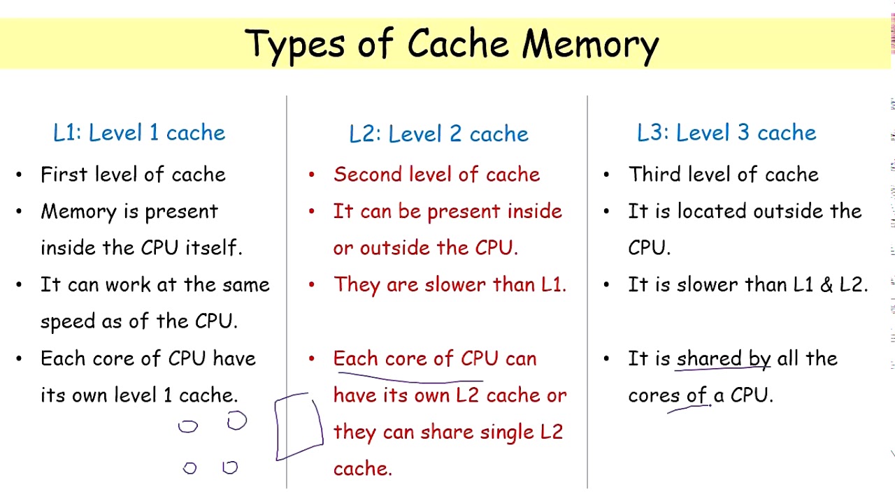 cache memory introduction| types of cache memory