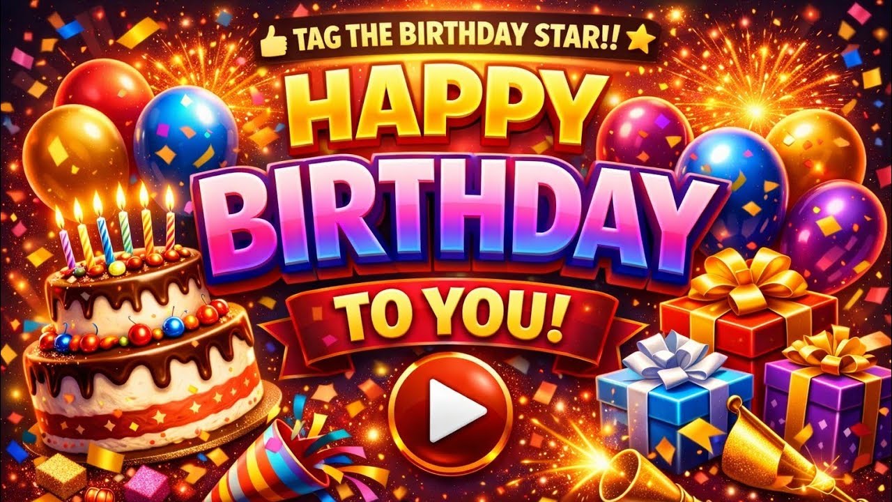 Happy Birthday Song 1!! Happy Birthday party!! #happybirthday #birthday