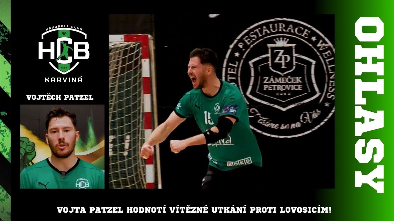 🎙️ OHLASY | Vojta Patzel hodnotí vítězné utkání proti Lovosicím. (Semifinále 1.z.)