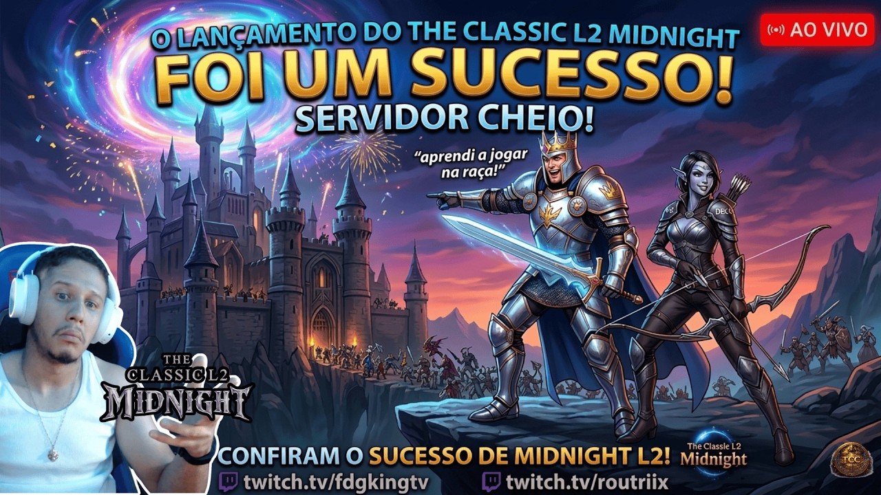 THE CLASSIC L2 MIDNIGHT O LANÇAMENTO FOI SINISTRO TROPA!