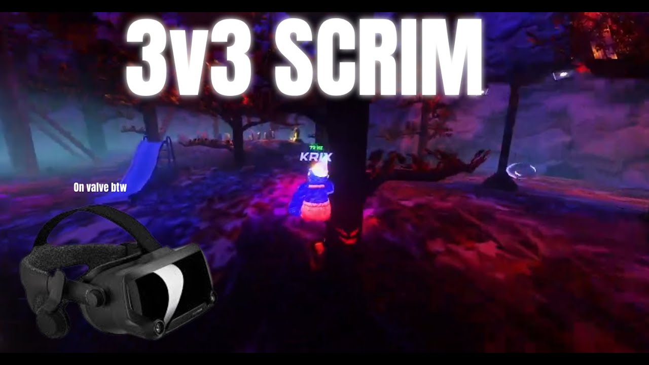 First scrim back on VALVE INDEX || Gorilla Tag