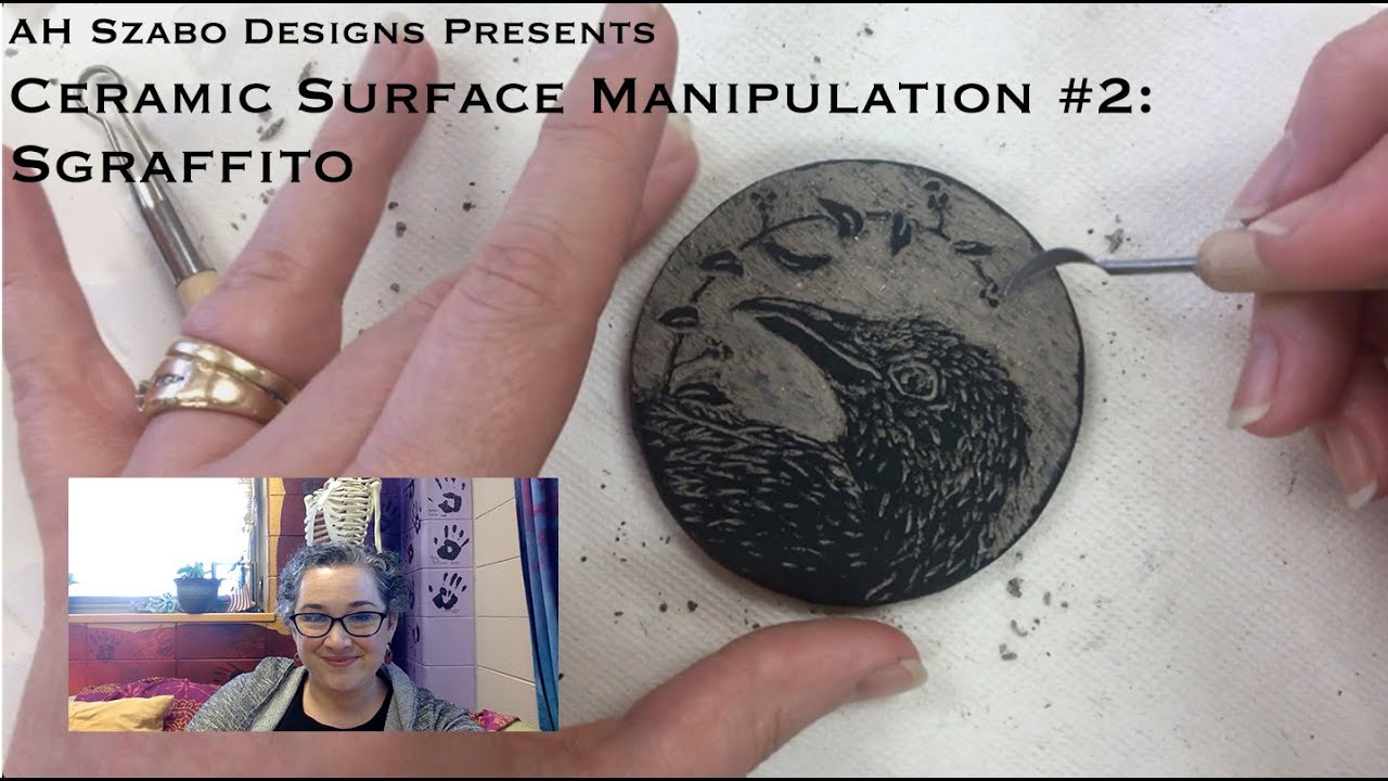 Ceramic Surface Manipulation #2: Sgraffito