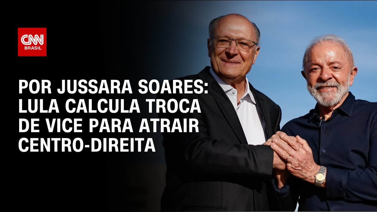Análise: Lula faz cálculo com vice para atrair centro e gera mal-estar com Alckmin | CNN PRIME TIME