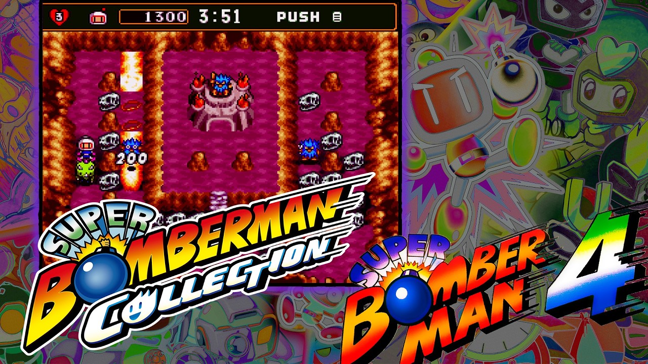 Super Bomberman Collection - Super Bomberman 4 English Version