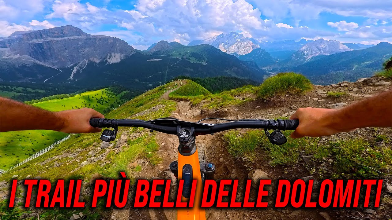 I TRAIL PIÙ BELLI DELLE DOLOMITI?!  CANAZEI EDR