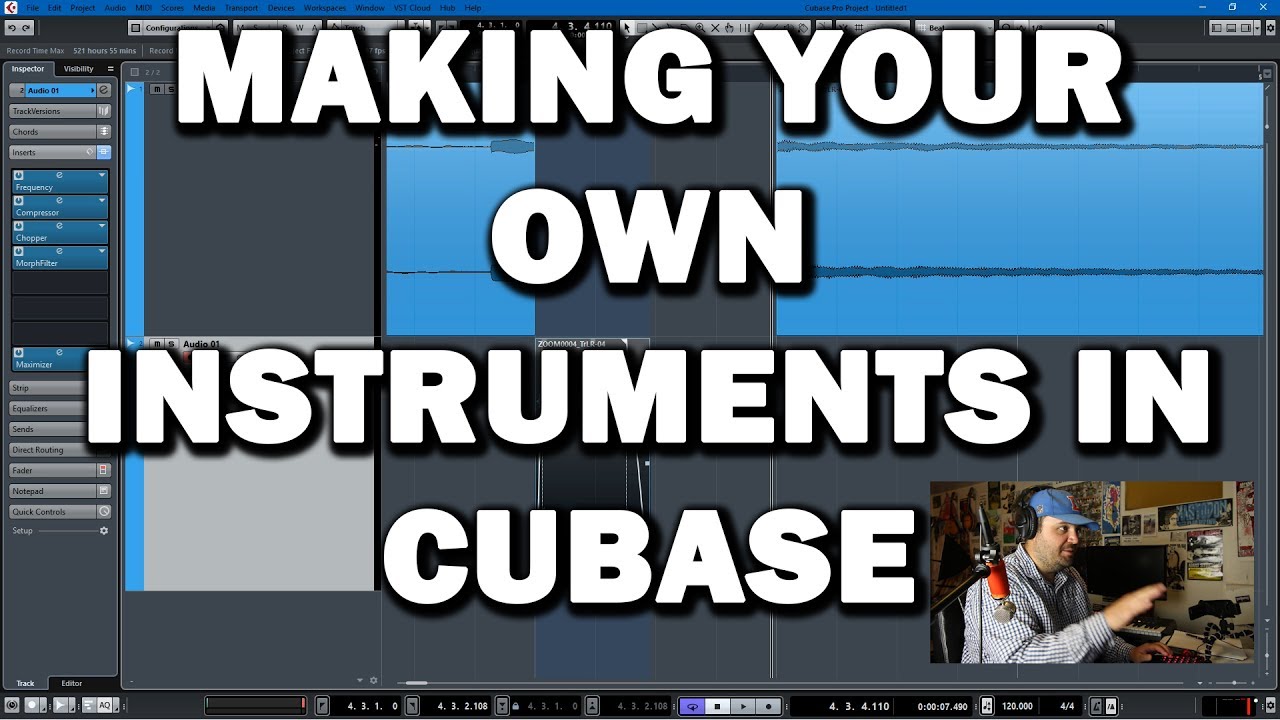 Making Your Own Instruments Tutorial in Cubase
