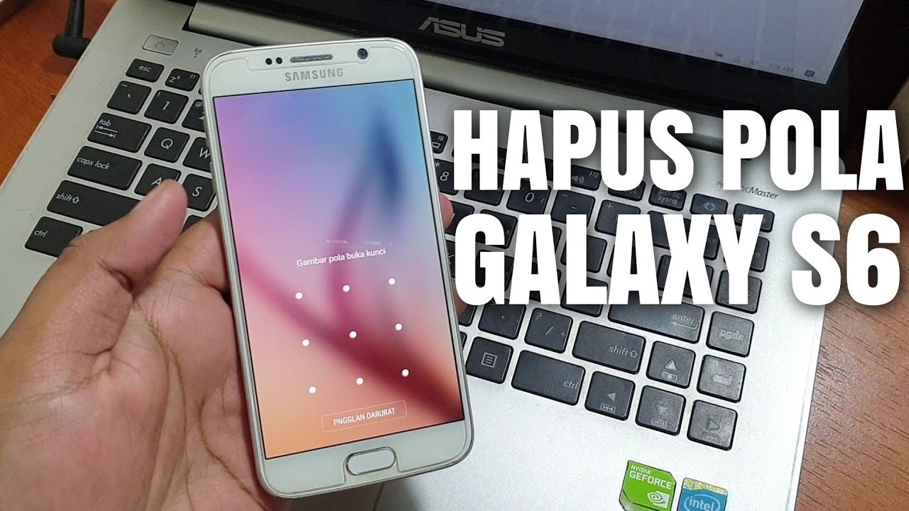 Cara Menghapus Pola Samsung Galaxy S6 Terbaru Hard Reset via Recovery Mode