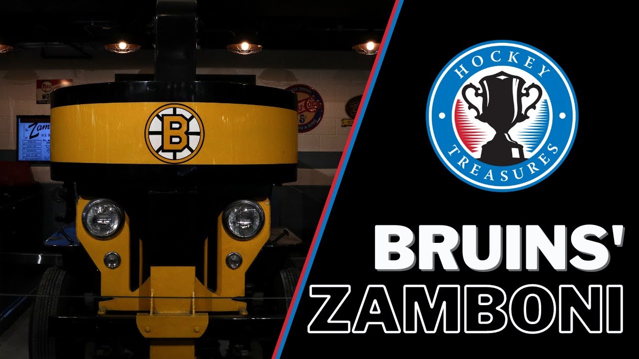 Boston Bruins' Zamboni #HockeyTreasures