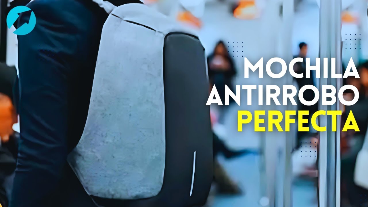 🏅Las 5 MEJORES MOCHILAS Antirrobo - Protege tus pertenencias con estilo 🎒🔒