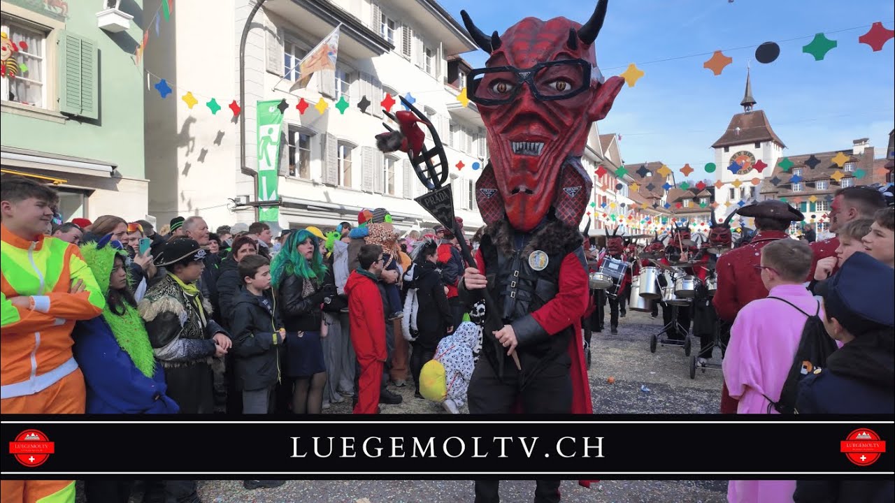 Städtlifasnacht Willisau 2024 - LuegemolTV