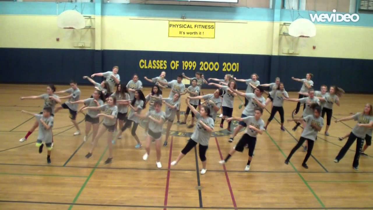 EMILIE J ROSS MIDDLE SCHOOL PE DEPARTMENT WHIP & NAE-NAE ROUTINE