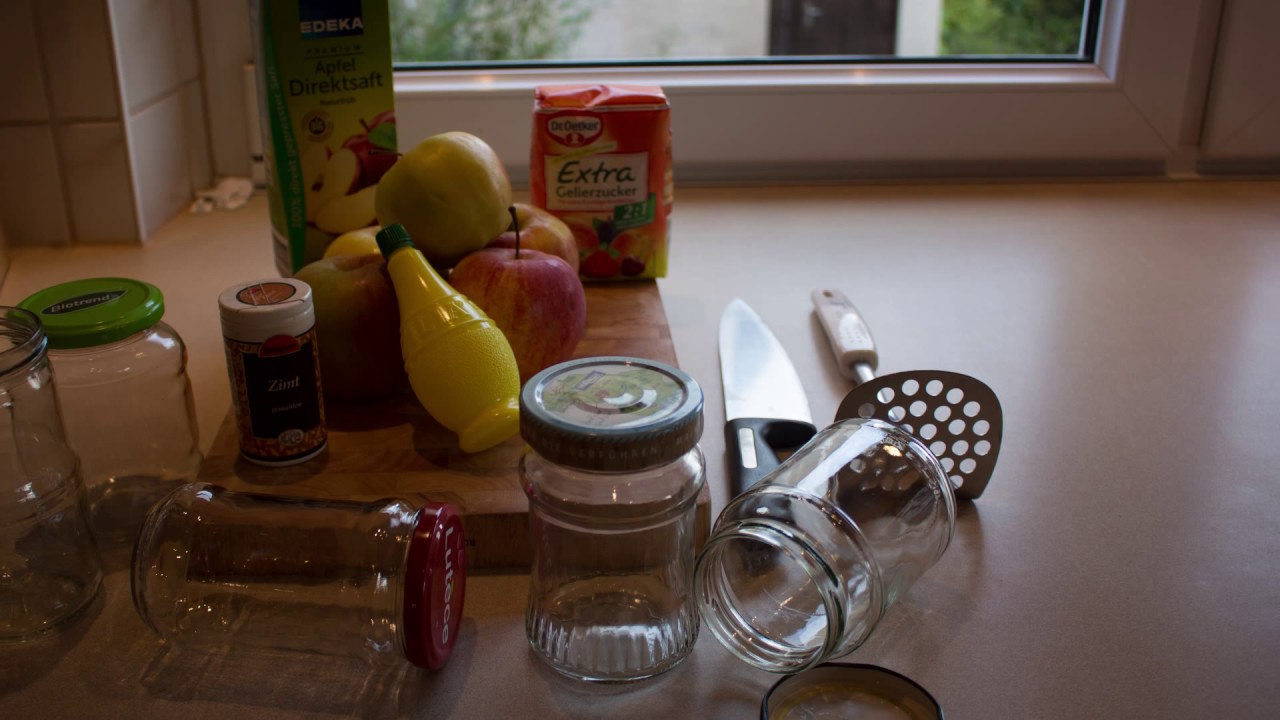 Apfel-Zimt Konfitüre-Marmelade