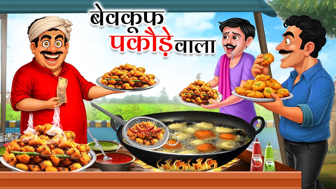 बेवकूफ पकोड़े वाला | Bewakoof Pakode Wala | HINDI KAHANI | MORAL STORIES | HINDI STORIES