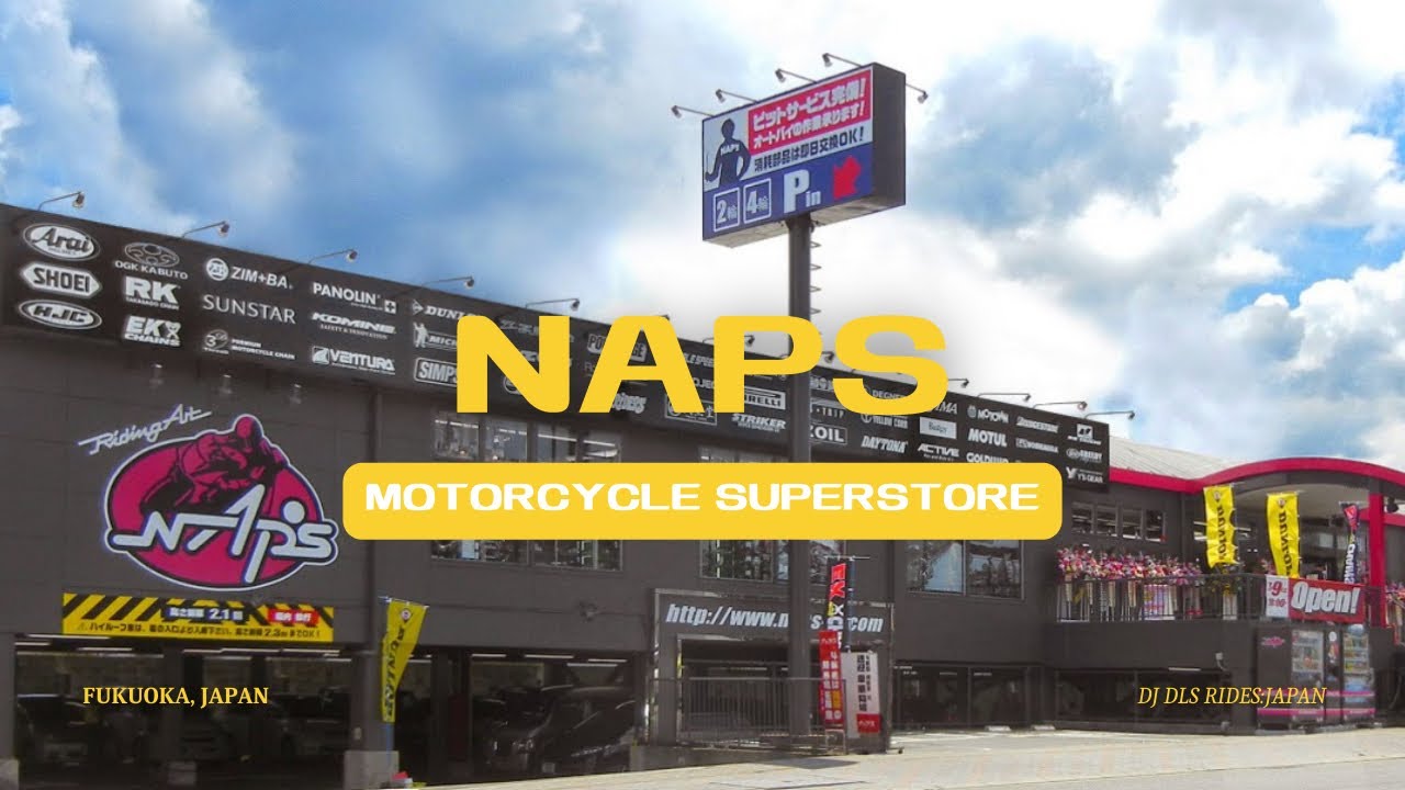 Naps Motorcycle Superstore in Fukuoka Japan