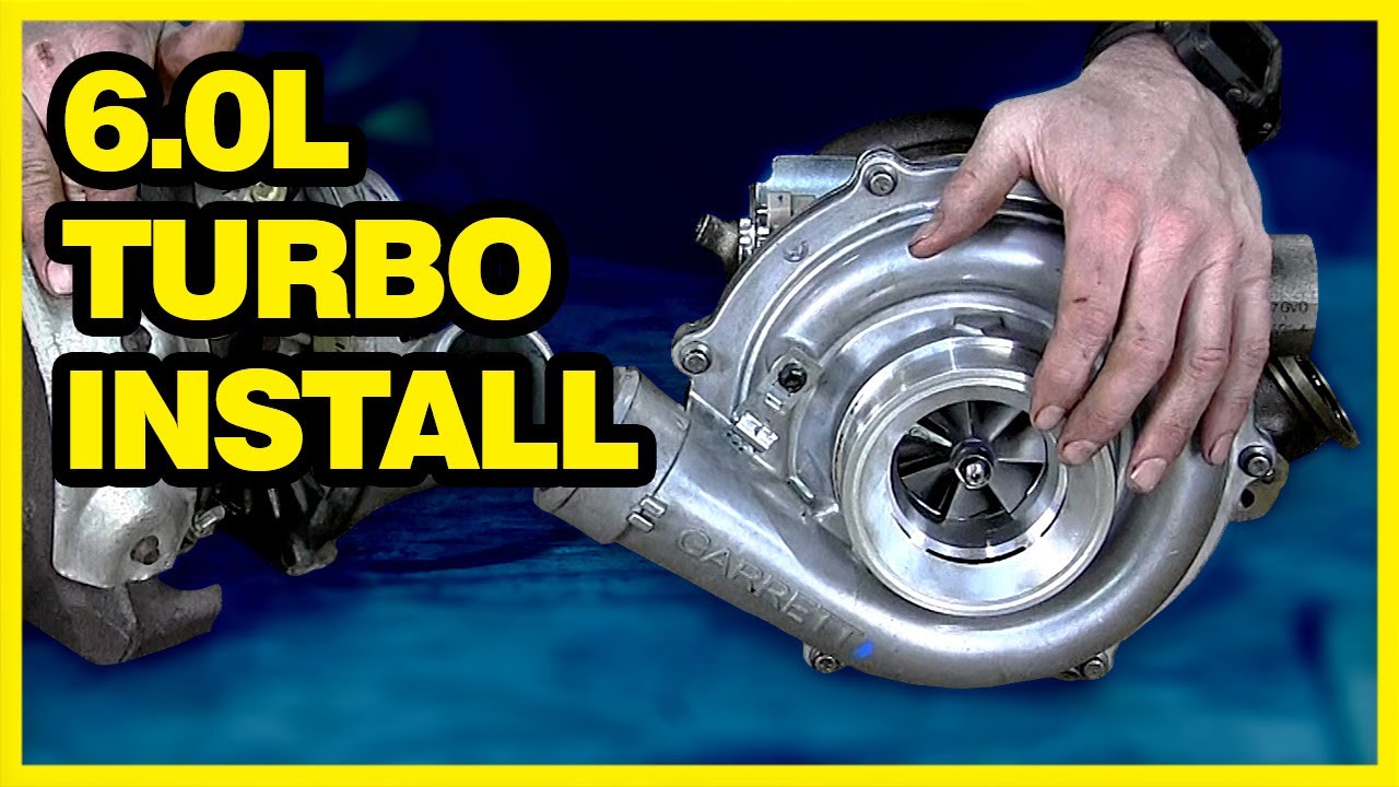 НОВЫЙ турбокомпрессор Garrett Stock Turbo установлен на Ford 6.0 Powerstroke #diesel #fordtrucks ...