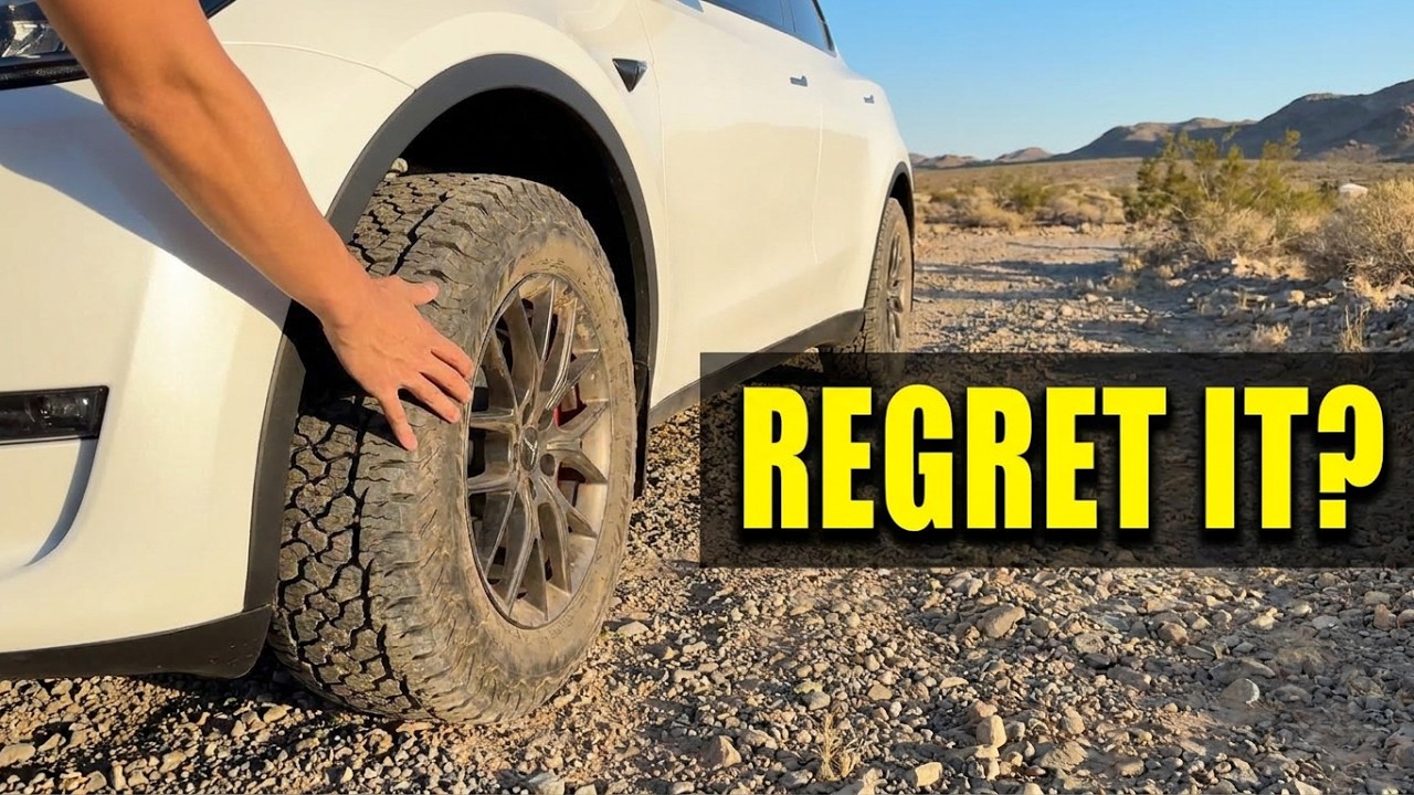 Model Y Overland Wheel Swap, Do We Regret It?