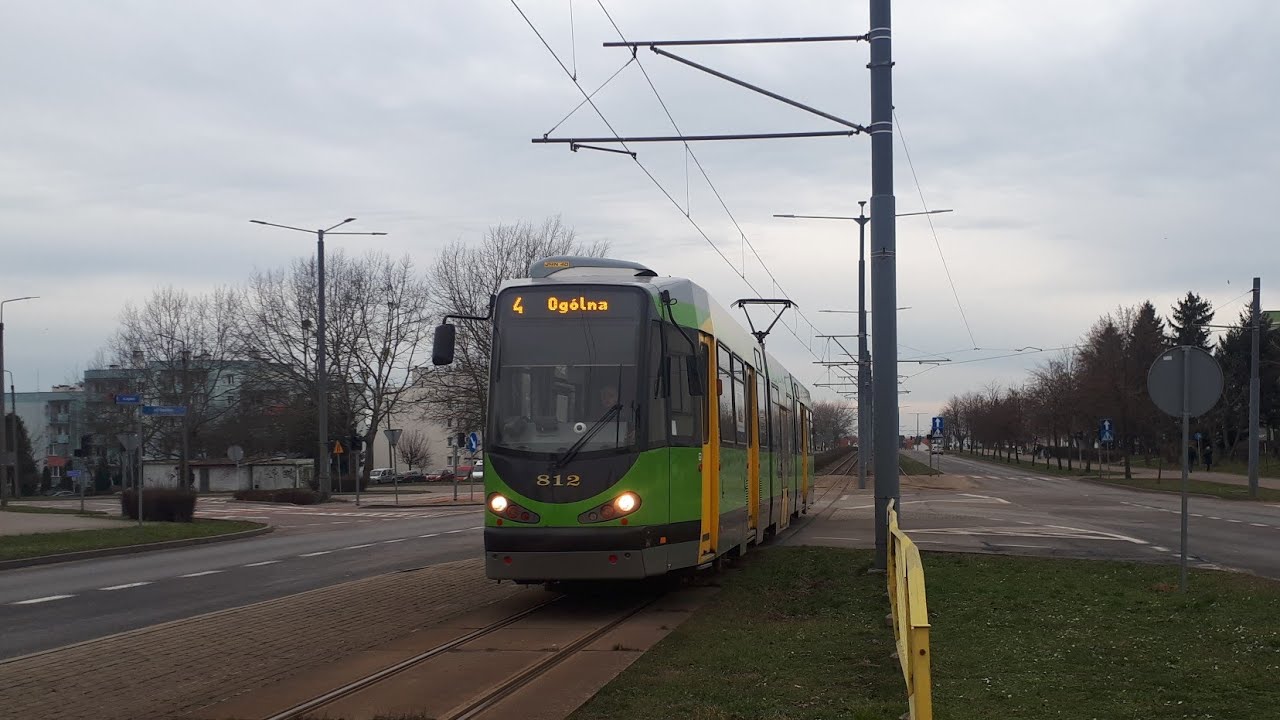 Tramwaje Elbląskie - MAN M8C-NF #812 | linia 4