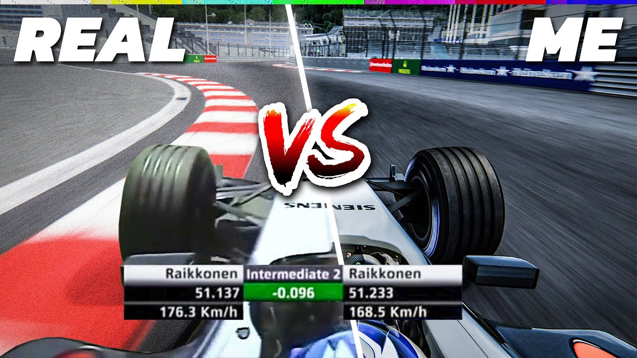 Kimi Raikkonen's F1 2005 MONACO Pole Lap! Can I beat it?