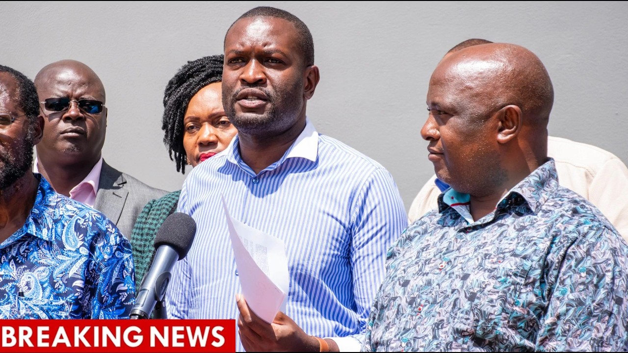 Live : Breaking|| Sifuna,Babu, Address the Nation After Gov Sakaja Handed Over Nairobi To Ruto!