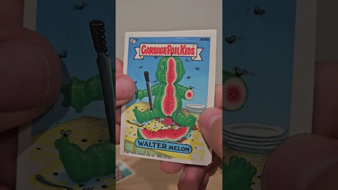 1987 Garbage Pail Kids, Original Series 10, Pack 06