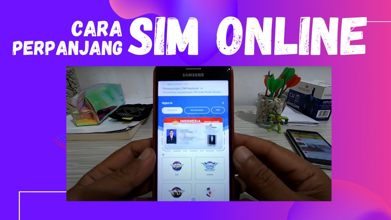 Cara Perpanjang SIM Online