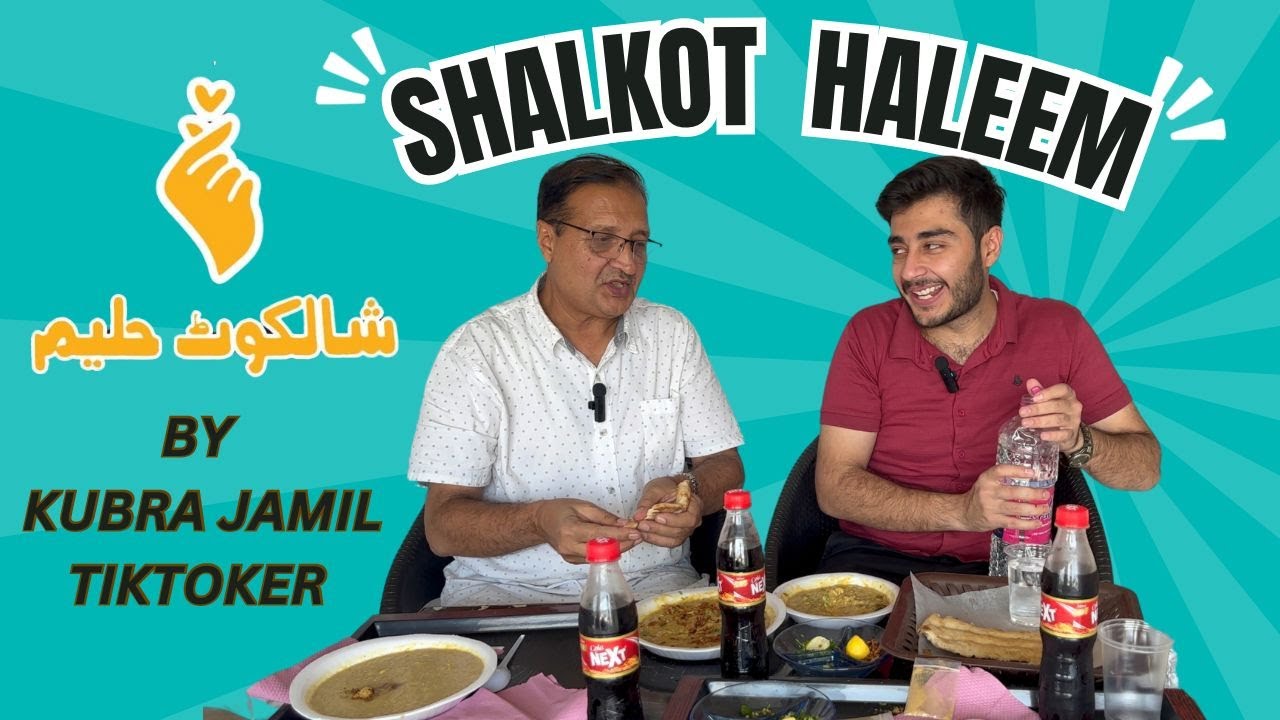 Visiting Quetta's Tiktoker KUBRA JAMIL's New Restaurant | The Shalkot Haleem REVIEW by F&S Adventure