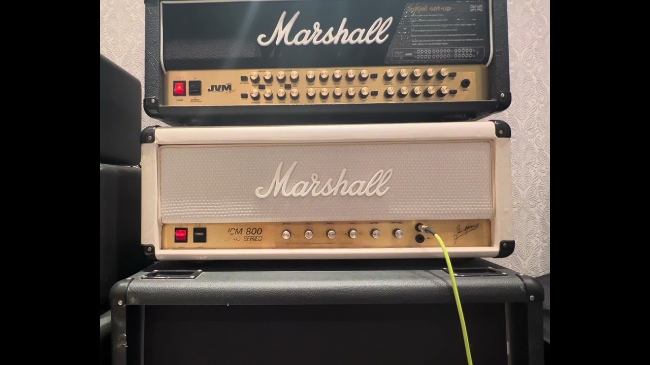 Marshall JCM 800 vs JVM 410 Do you hear the difference?!😨🤯