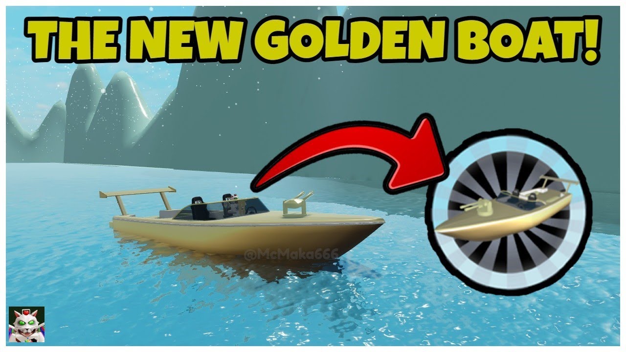 Наконец-то появилась новая Золотая Лодка — SharkBite (Roblox)!
