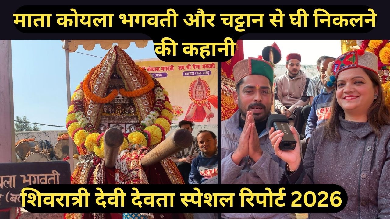 माता कोयला भगवती और चट्टान से घी निकलने की कहानी | Mandi Shivratri Special Devi Devta Report 2026