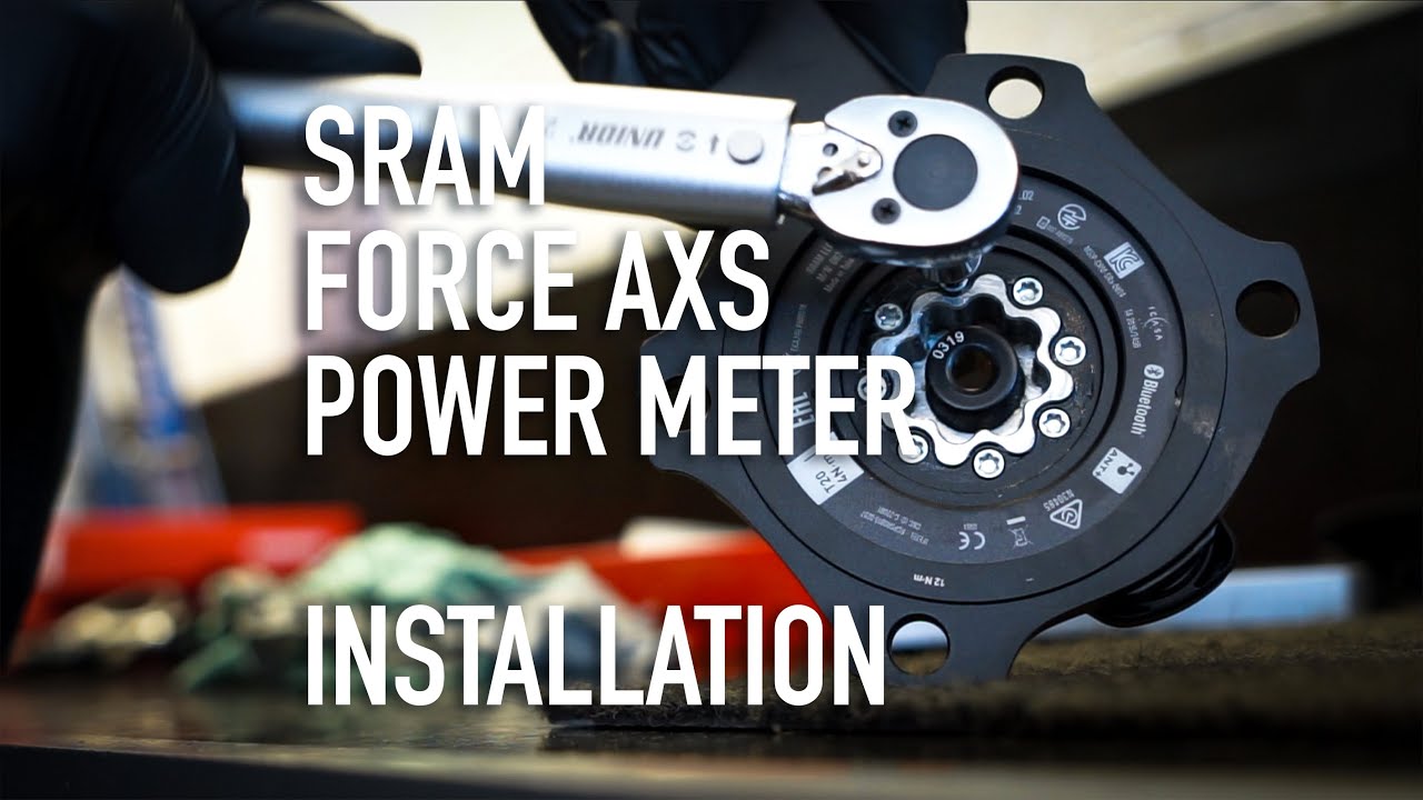 Установка измерителя мощности SRAM Force AXS (семинары RIDE Media)
