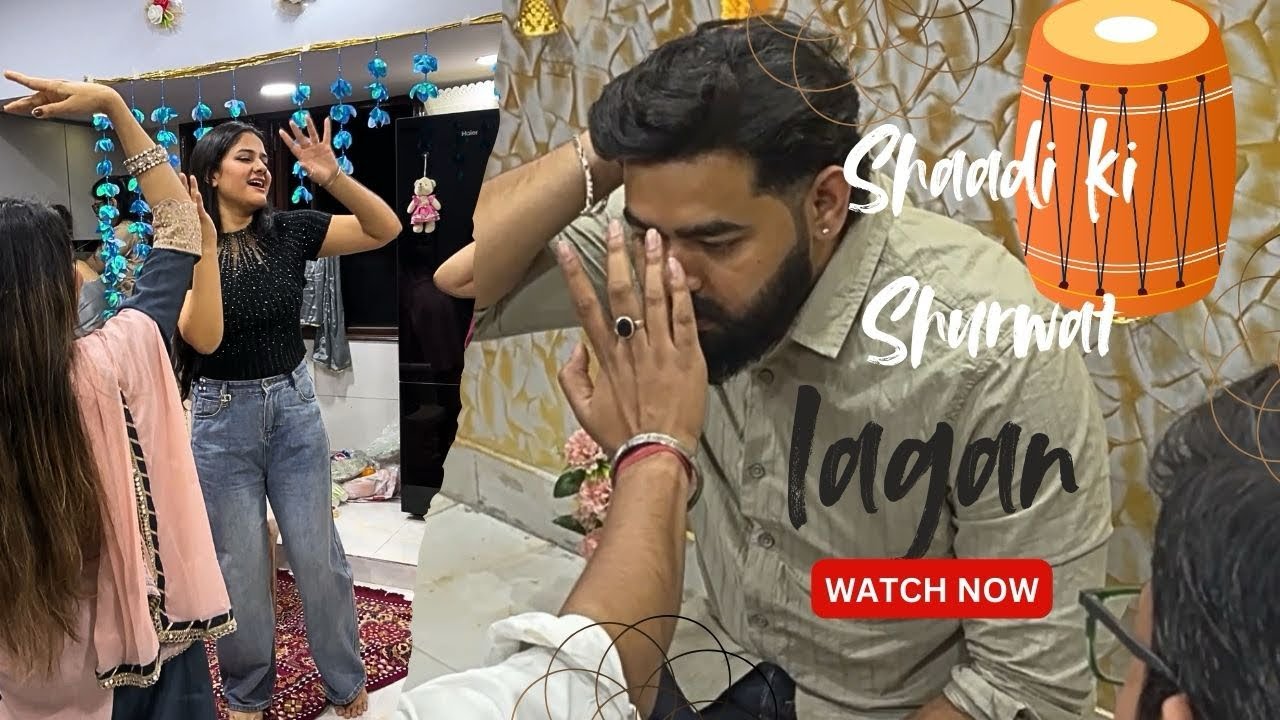 Shaadi ki Shurwat hogai | Lagan | The soni vlogs | family function