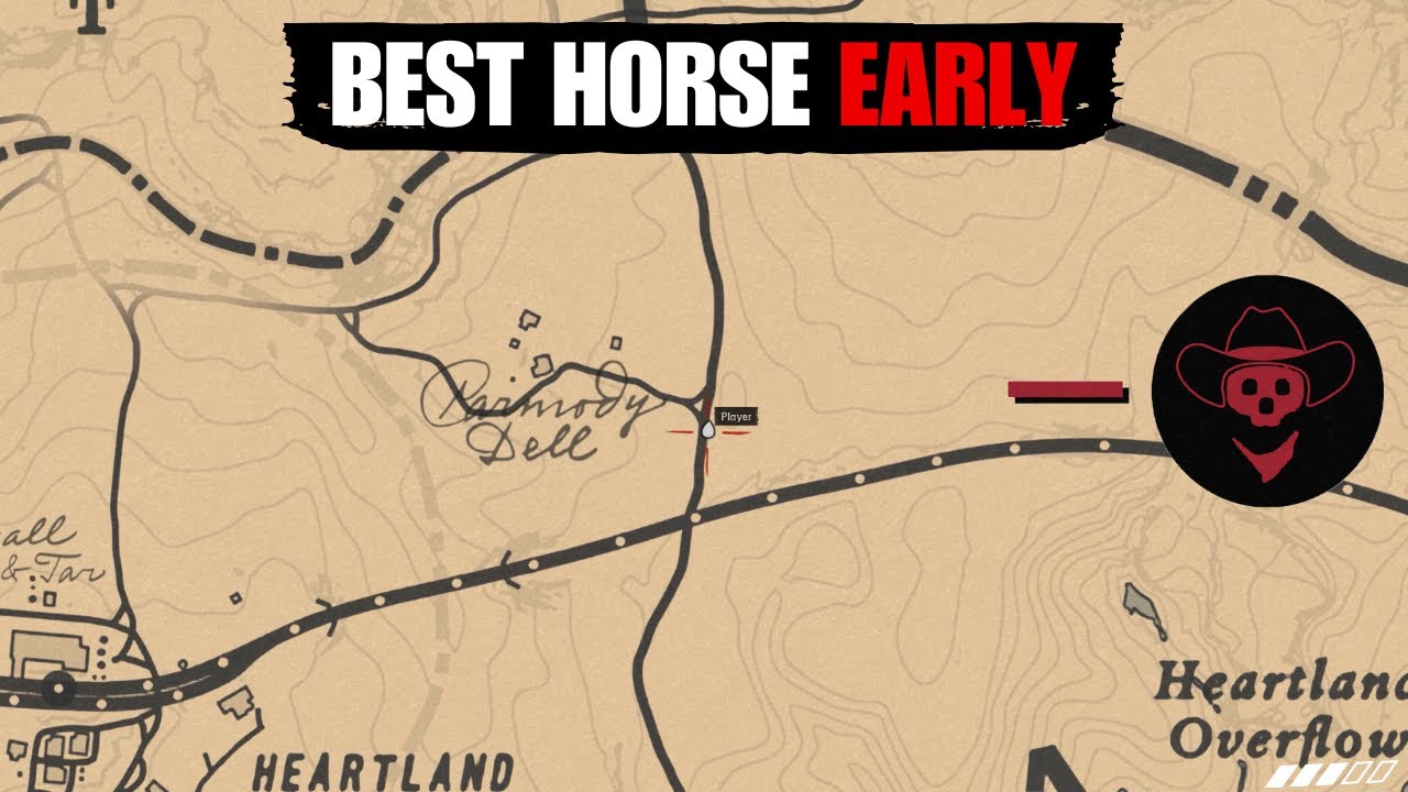 Get the BEST Horse EARLY (Silver Dapple Pinto Glitch) RDR2