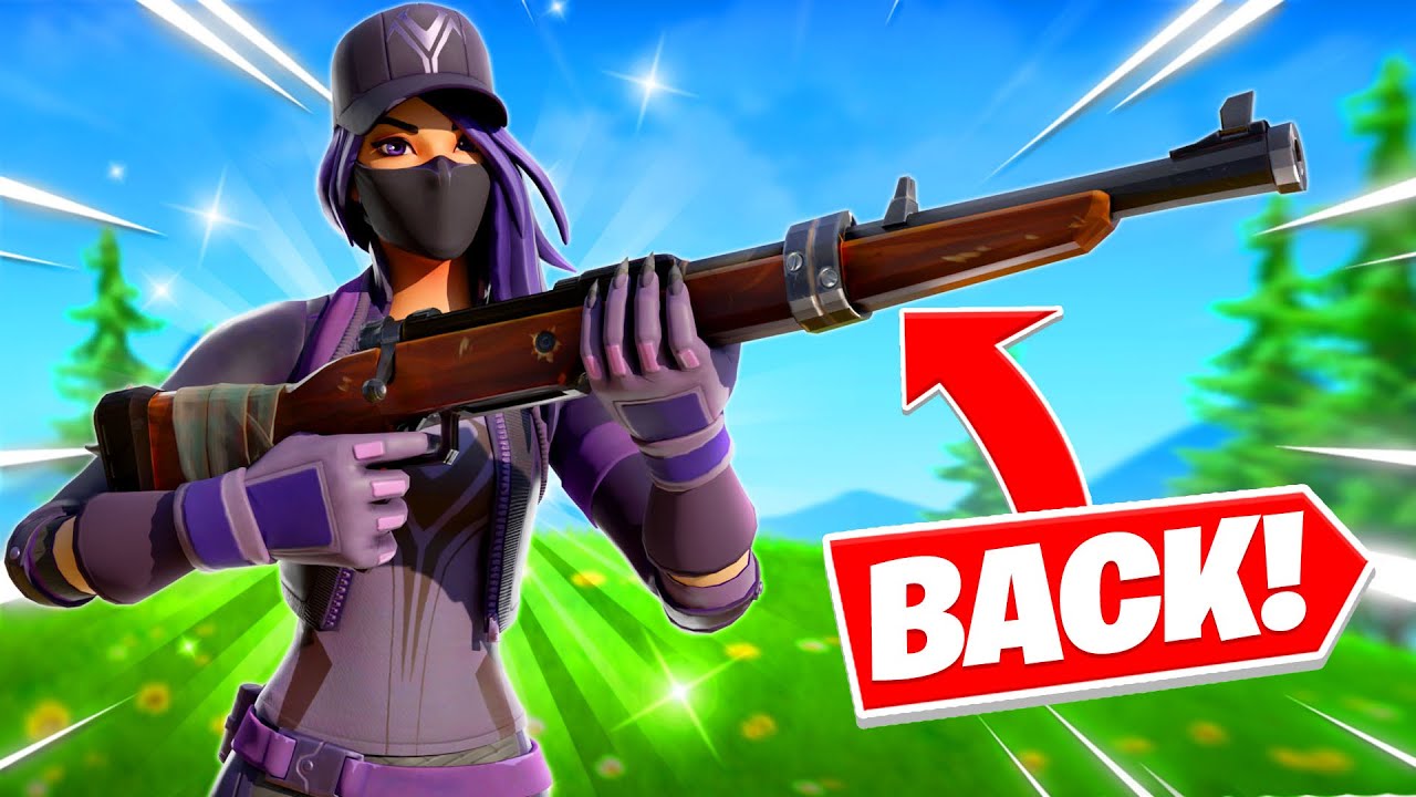 The Hunting Rifle is BACK in Fortnite!
