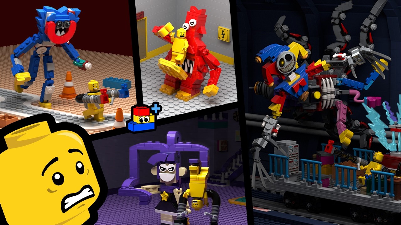 LEGO Poppy Playtime 5: Boss Battle Playsets