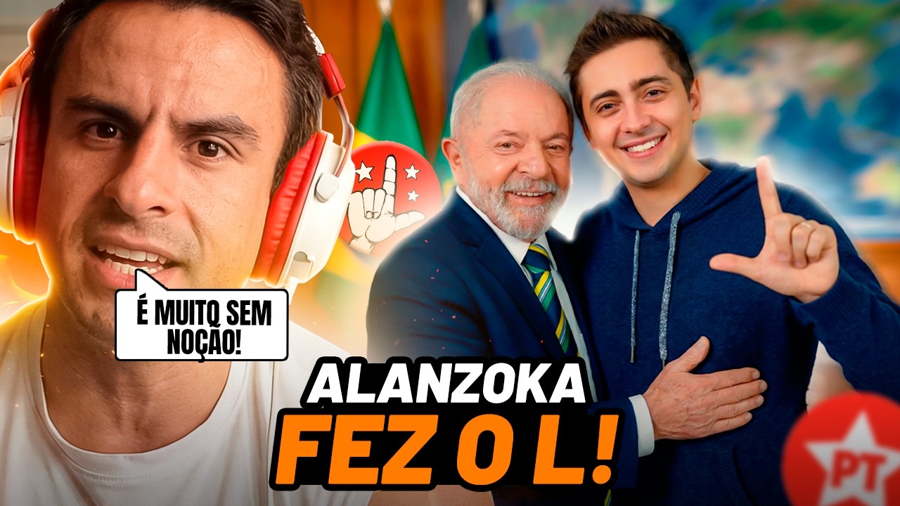SUPER XANDÃO REAGINDO A: ALANZOKA SOFRE HATE PESADO APÓS  NOVO IMPOSTO SOBRE ELETRÔNICOS