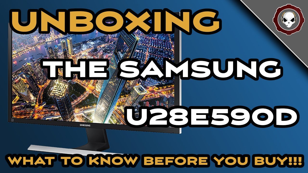 28-дюймовый 4K-монитор Samsung - U28E590D - распаковка, впечатления и то, что вам нужно знать!!!
