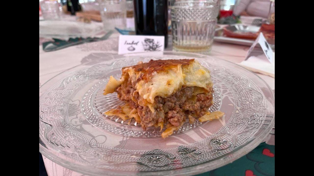 Lasagna Navideña