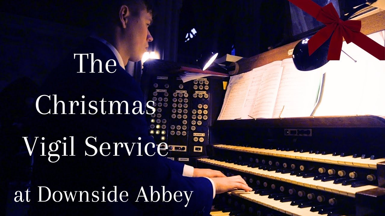 Christmas Vigil Service at Downside Abbey (Carols before the service)