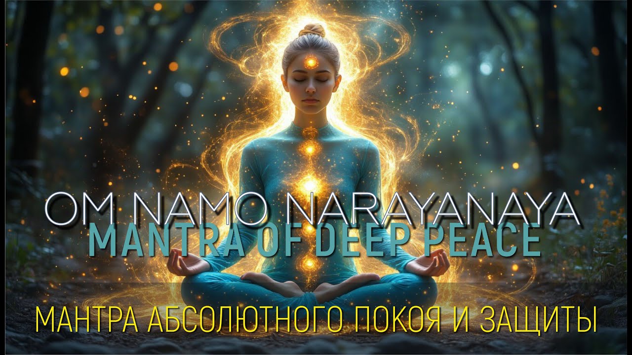 ✨Om Namo Narayanaya — Мантра абсолютного покоя, защиты, исцеления | Deep Peace, Protection & Healing