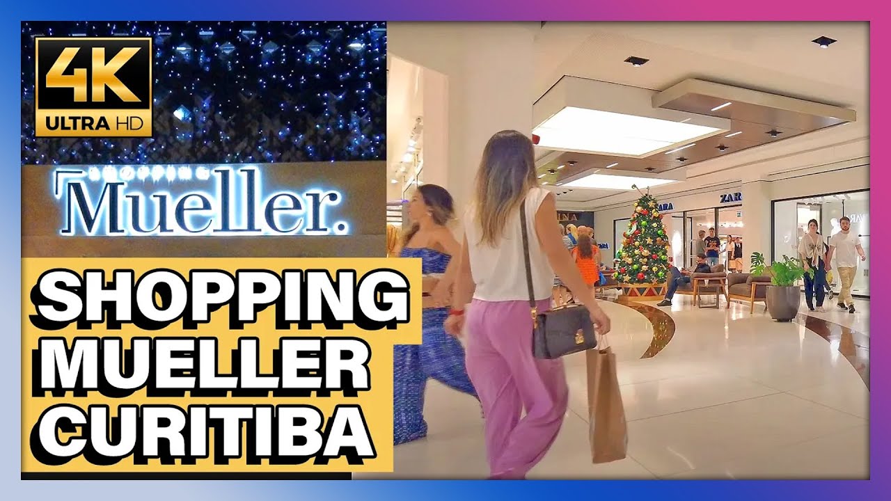 Visitei O SHOPPING MUELLER CURITIBA - Dez 2022 - Inside a Brazilian Mall