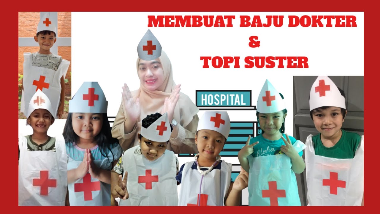 HASIL KARYA ANAK PAUD  TEMA: PROFESI DOKTER