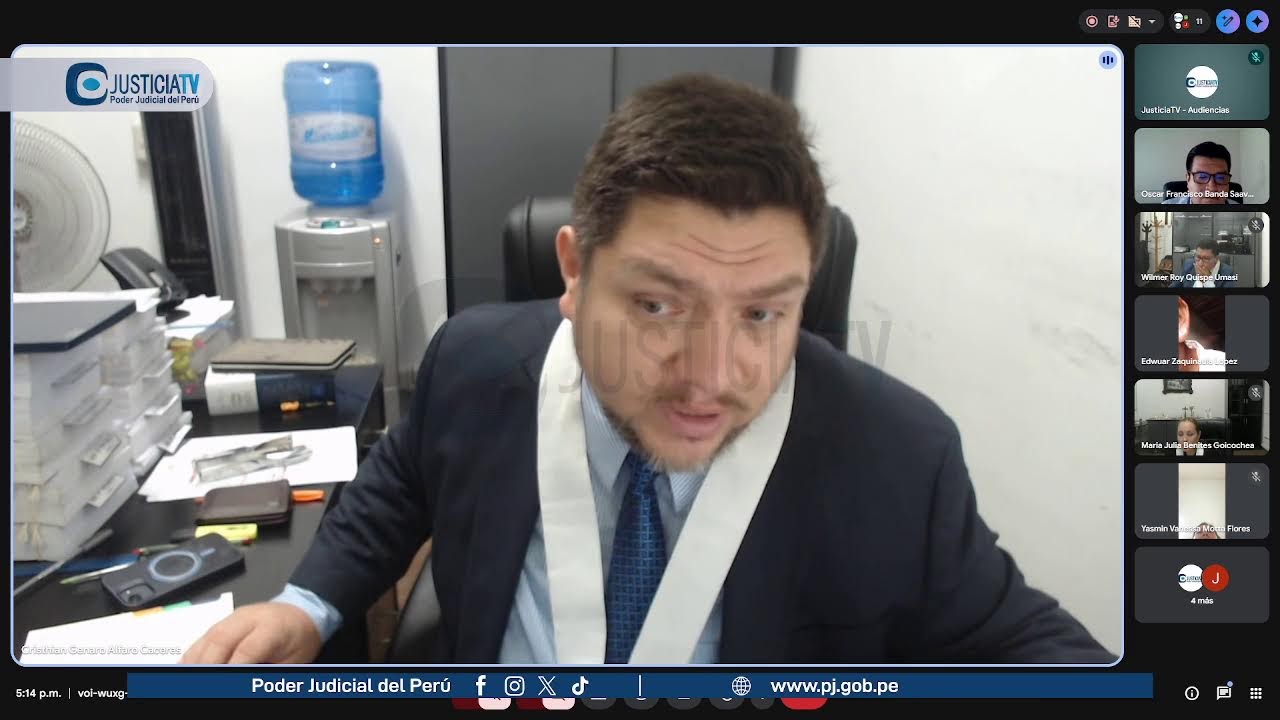 🔴#EnVivo | ADELANTO DE FALLO CONTRA MARCOS FLORES LLANOS