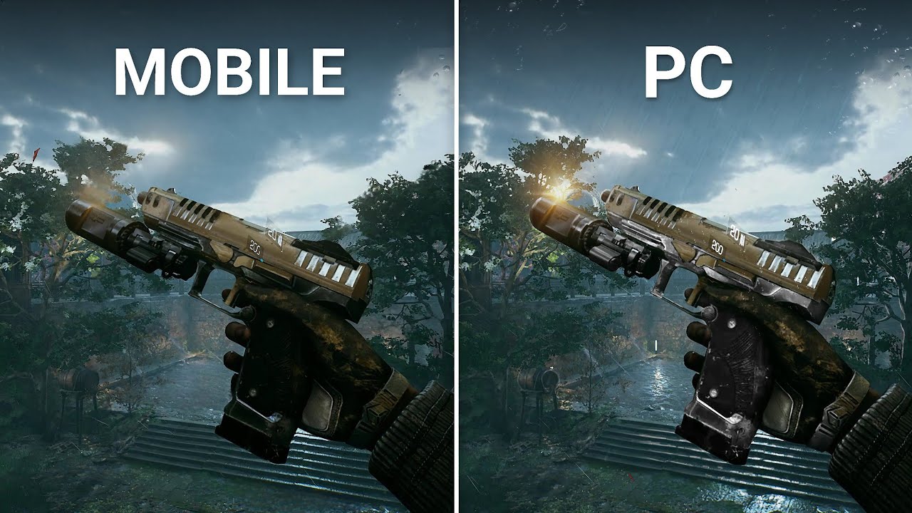 Bright Memory Infinite Mobile vs PC Comparison