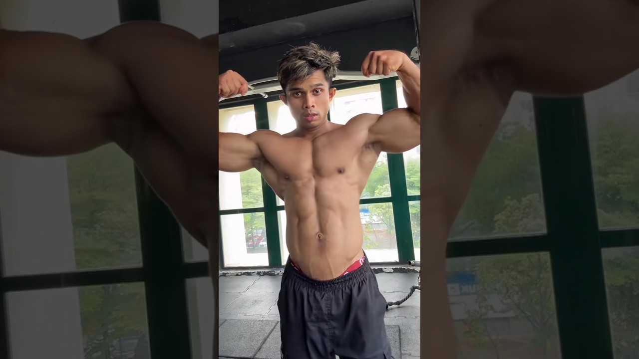 handsome muscular man