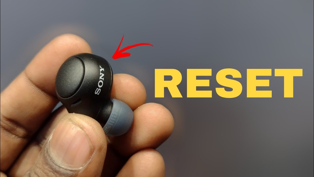 SONY WF-C500 RESET - How To RESET Sony WF C500 Earbuds 👍😊