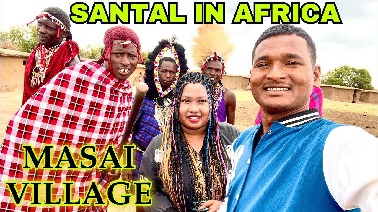 MASAI ATU NEL HUIANA SANTAL JOTAO SAO || SANTALI IN MASAI VILLAGE #labahansda #newsantalivideo