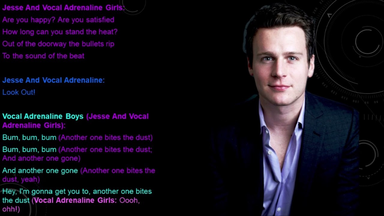 Another One Bites The Dust Glee Lyrics