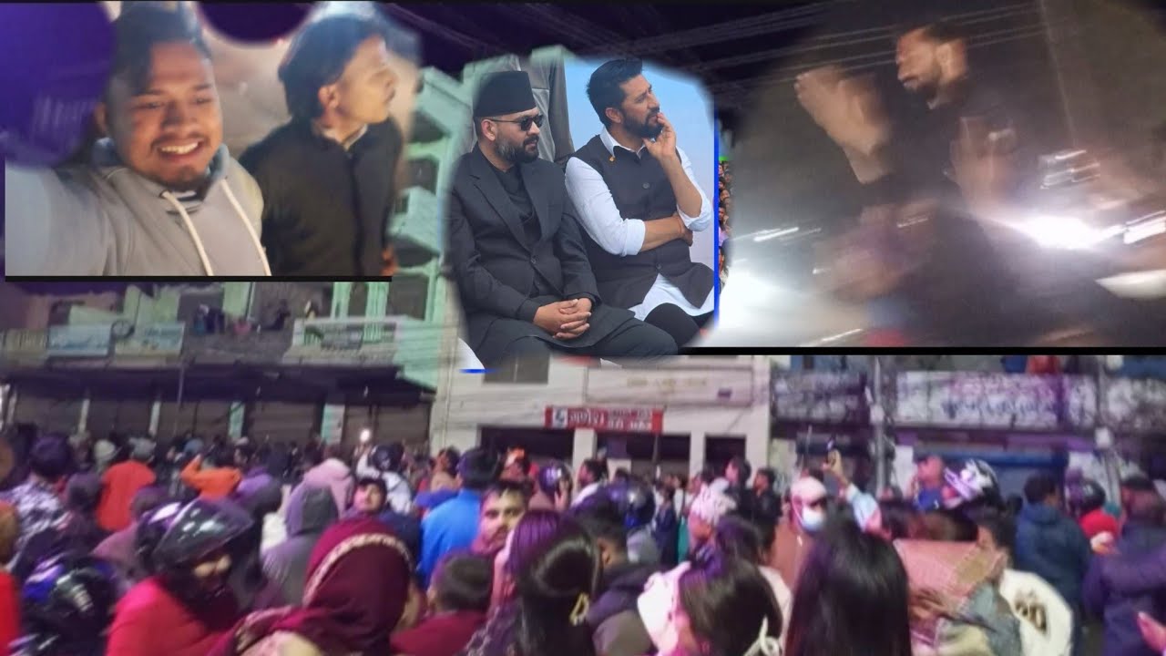 Craze of balen and rabi lamichane in tulsipur|| Rati 10 baje Pani yetro crowed!