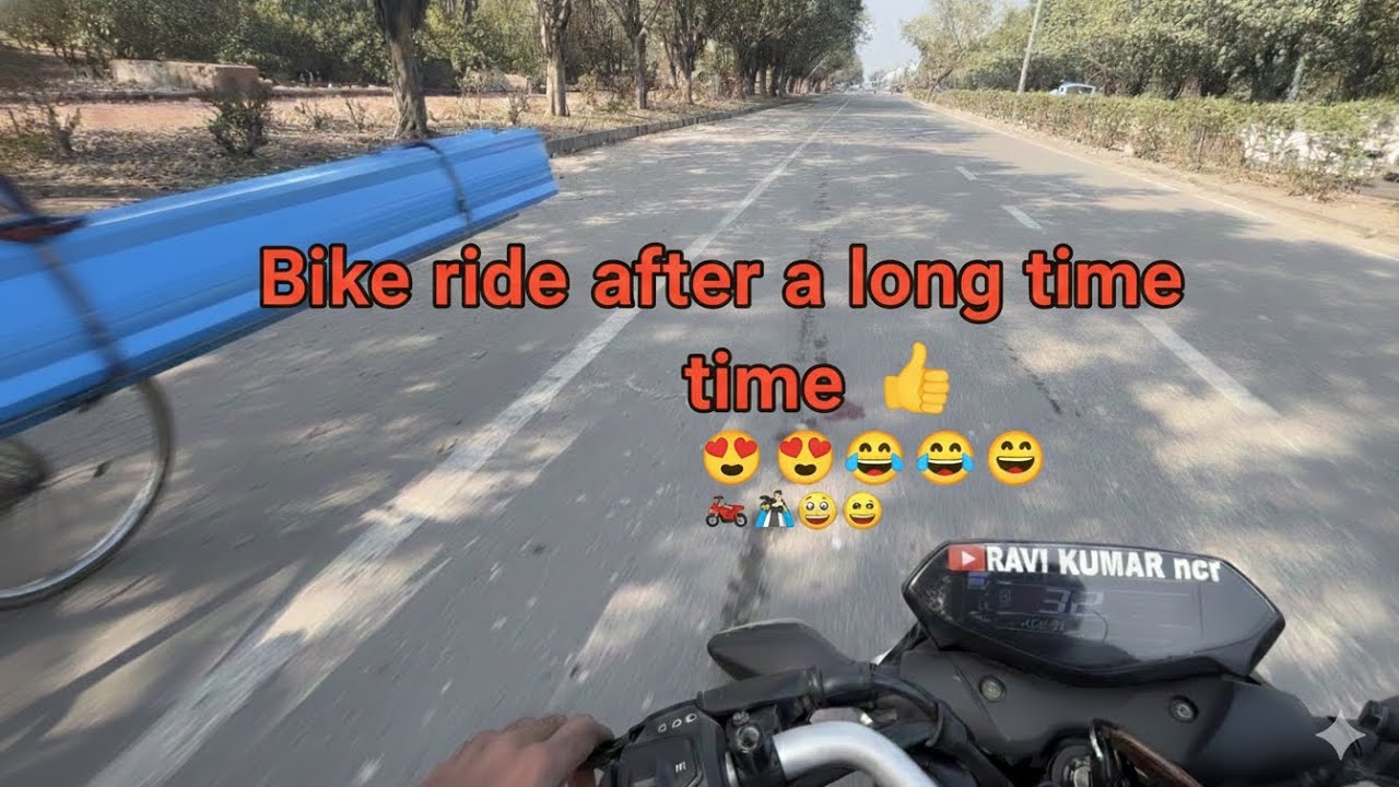Bike ride after a long time 💔💔