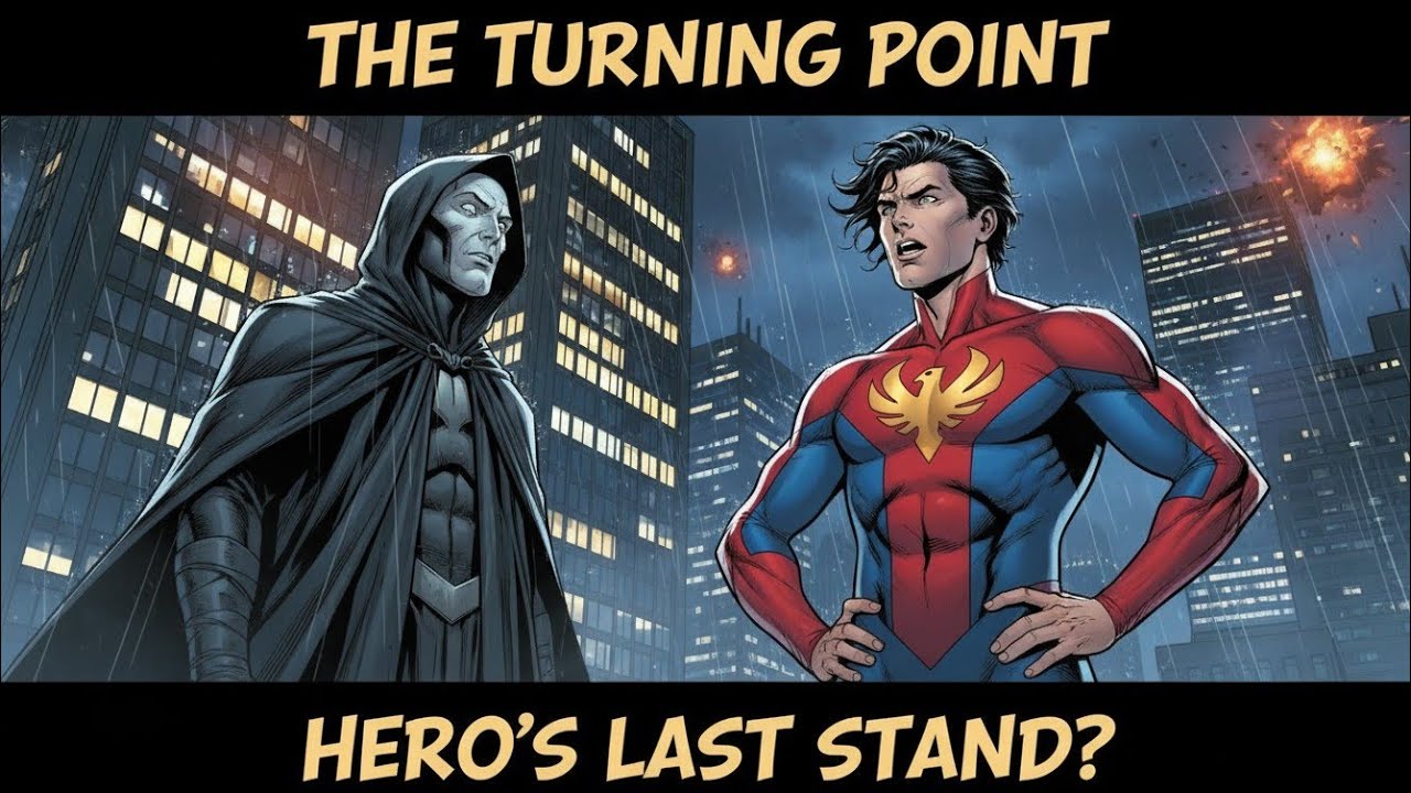 Hero gives villian motivation speech 